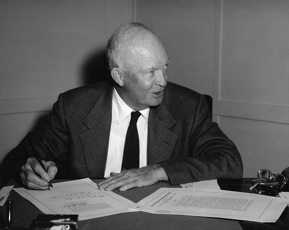 President Dwight D. Eisenhower